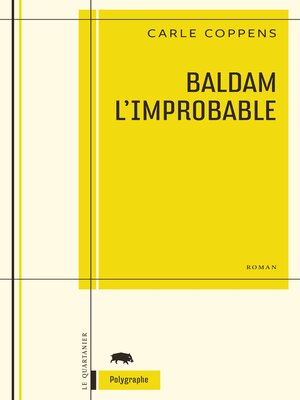 cover image of Baldam l'improbable